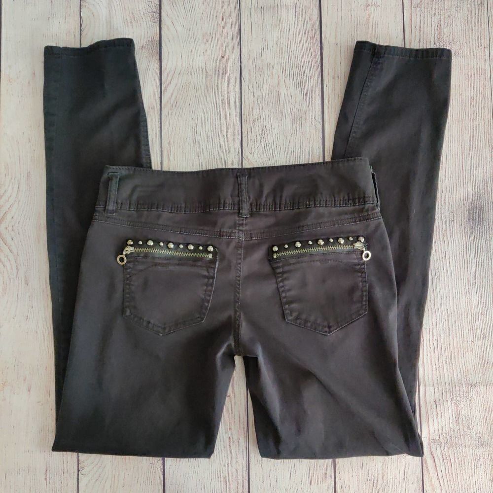 Blue Spice embellished skinny pants sz 5